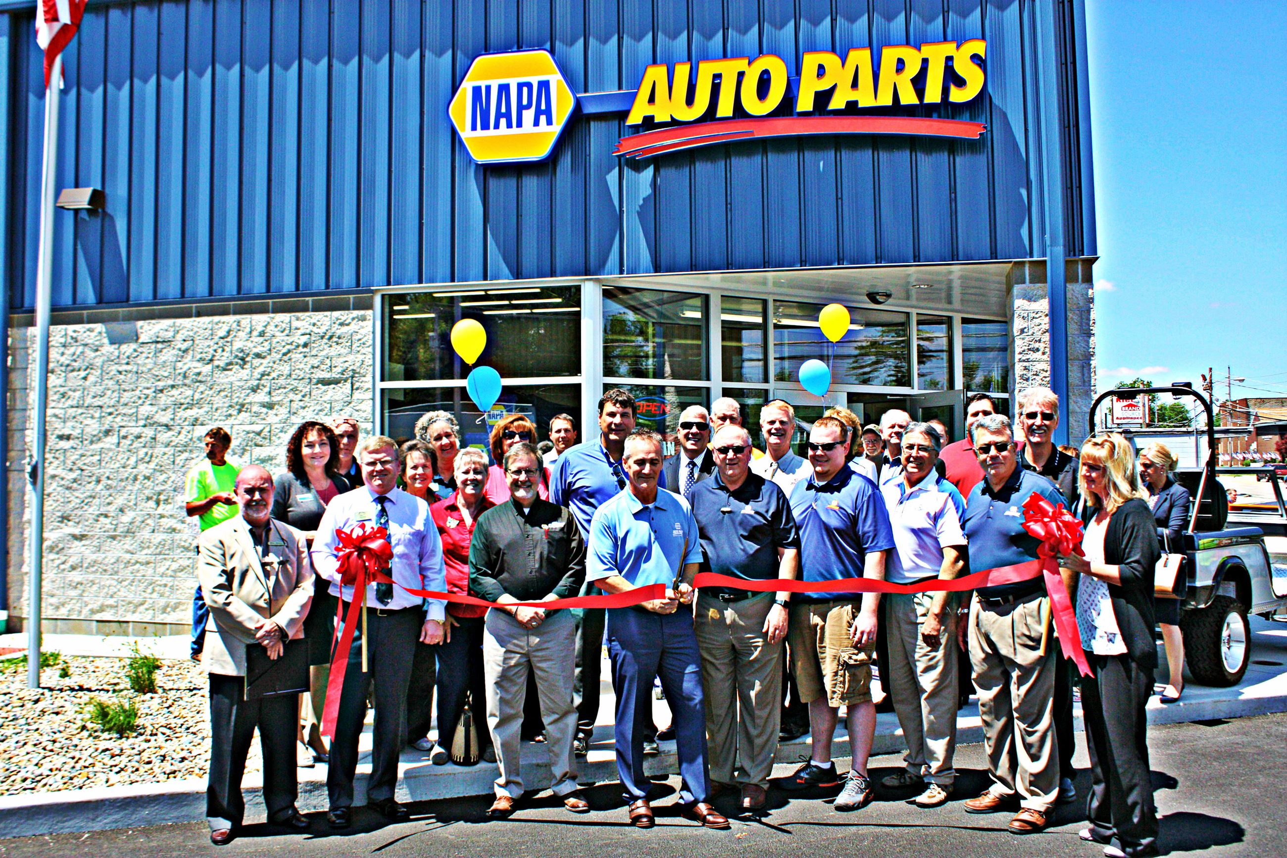 NAPA Auto Parts Ribbon Cutting - May 25, 2017
