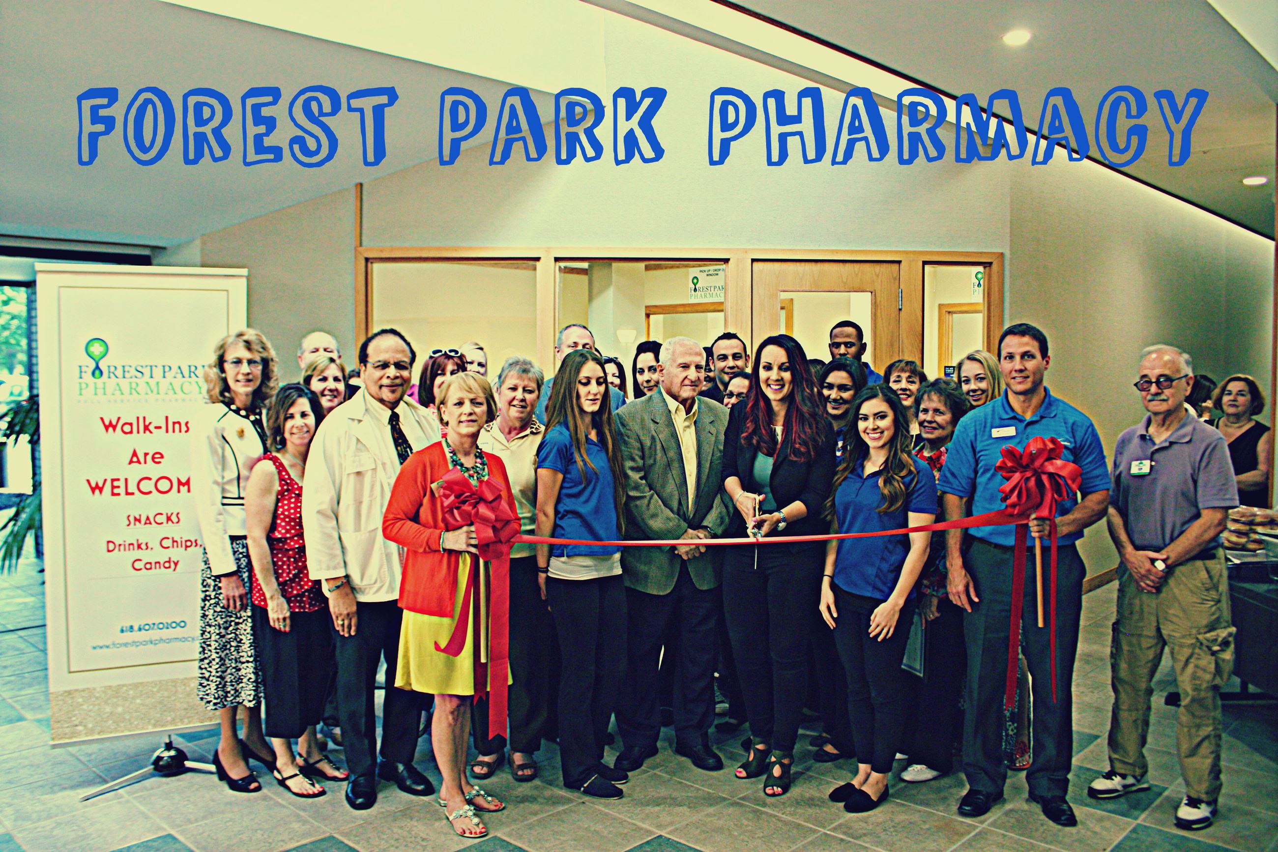 Forest Park Pharmacy Ribbon Cutting - June 2, 2017