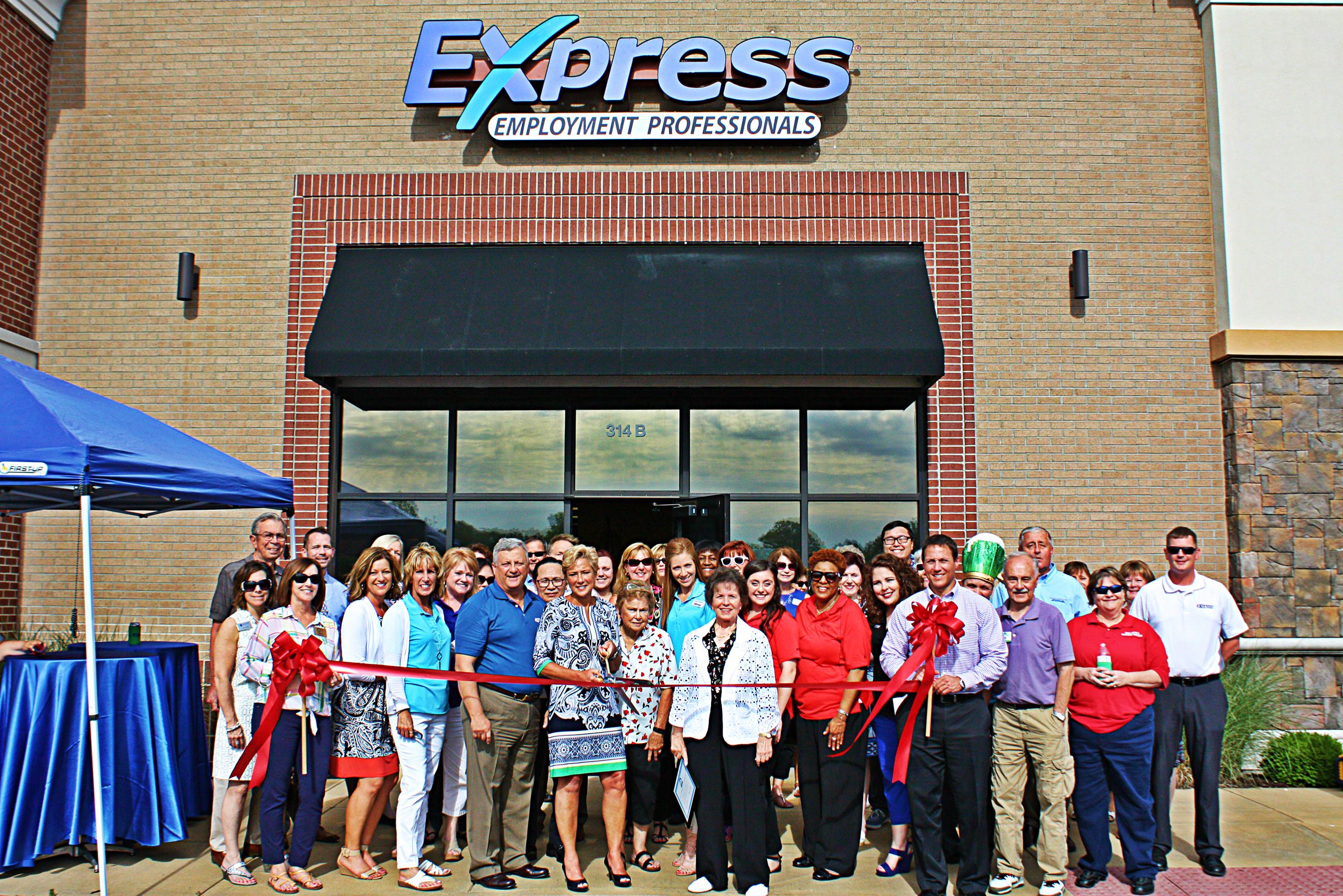 Express Employment Professionals Ribbon Cutting - June 1, 2017