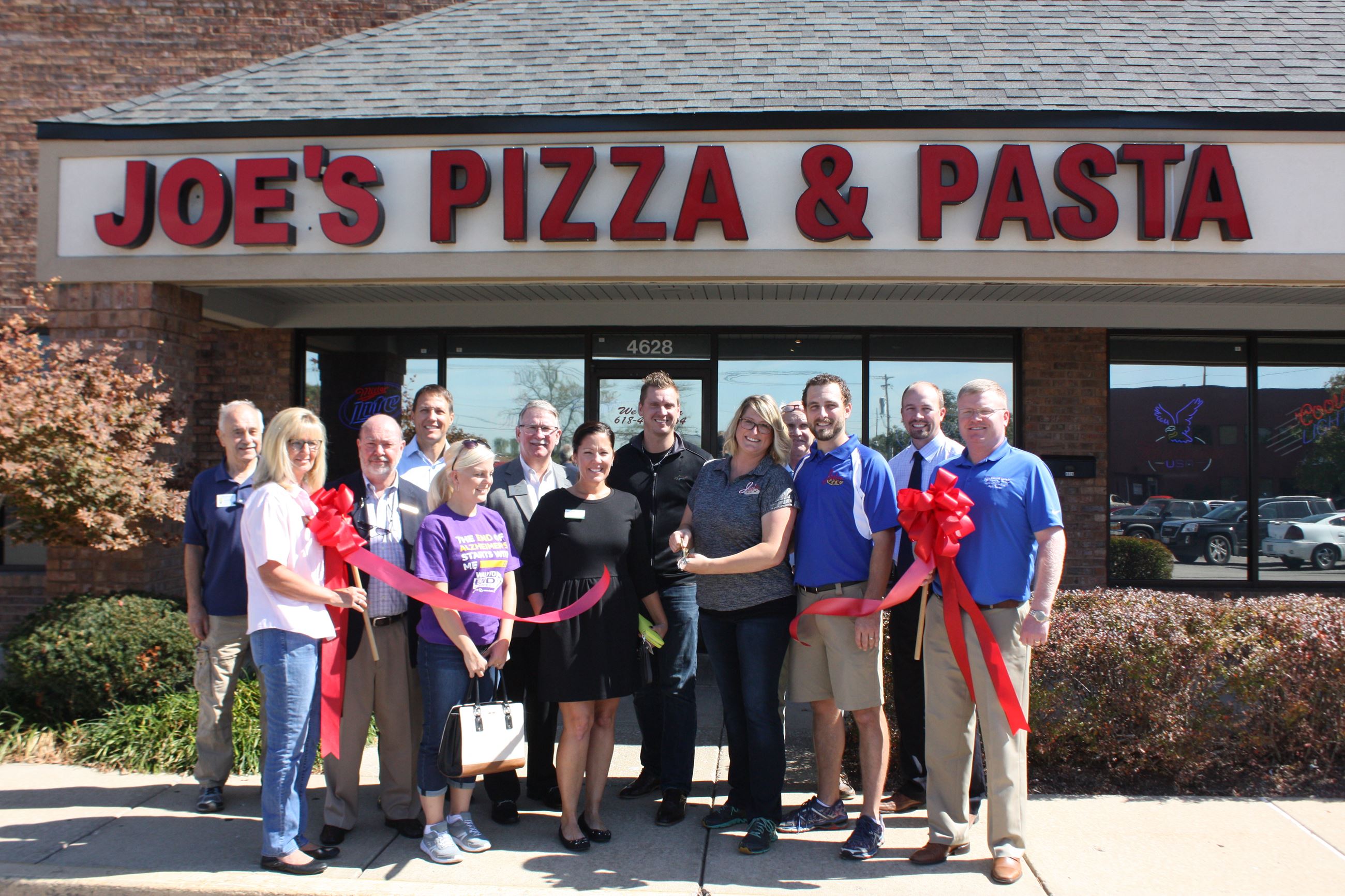 Joe's Pizza & Pasta Ribbon Cutting - September 29, 2017