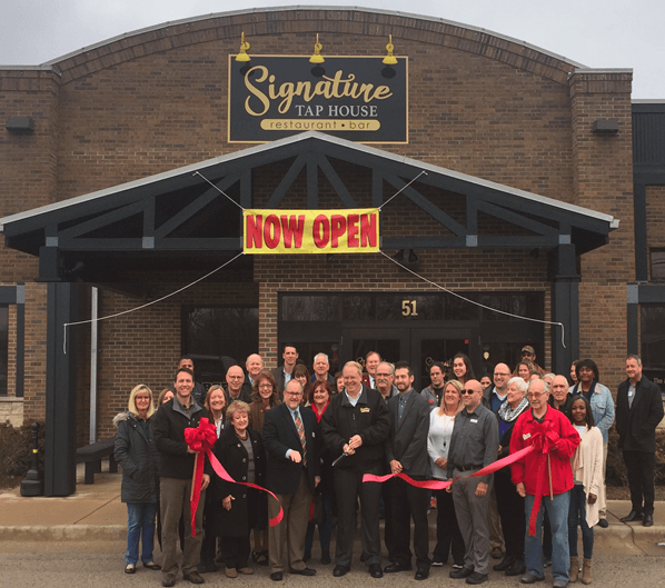 Signature Tap House Ribbon Cutting 1 31 20