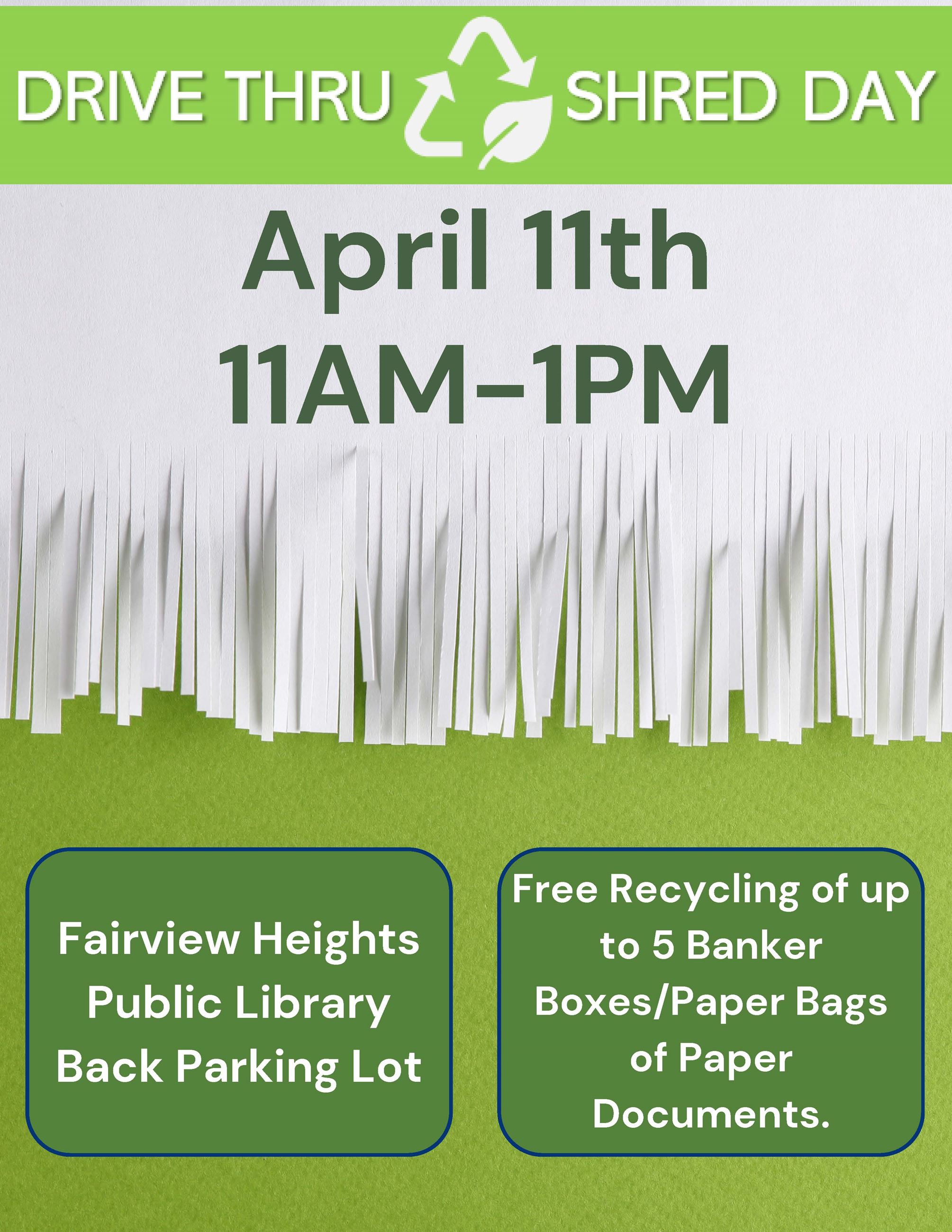 FHPL Shred Day Flyer